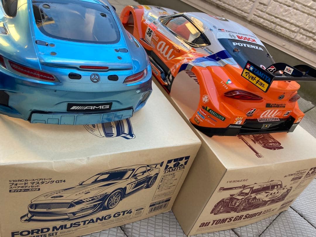 こんにちわんこそばです、タミヤ　ボディ2枚