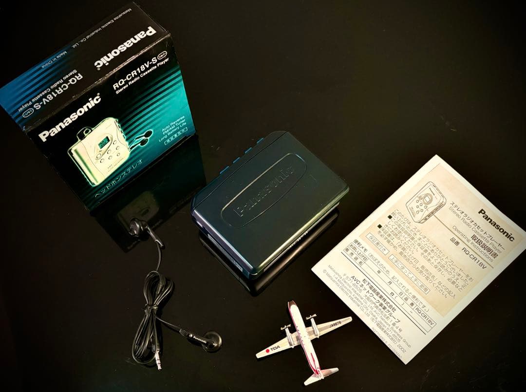 カセットプレーヤーPanasonic RQ-CR18V「 整備済み、完動超美品」