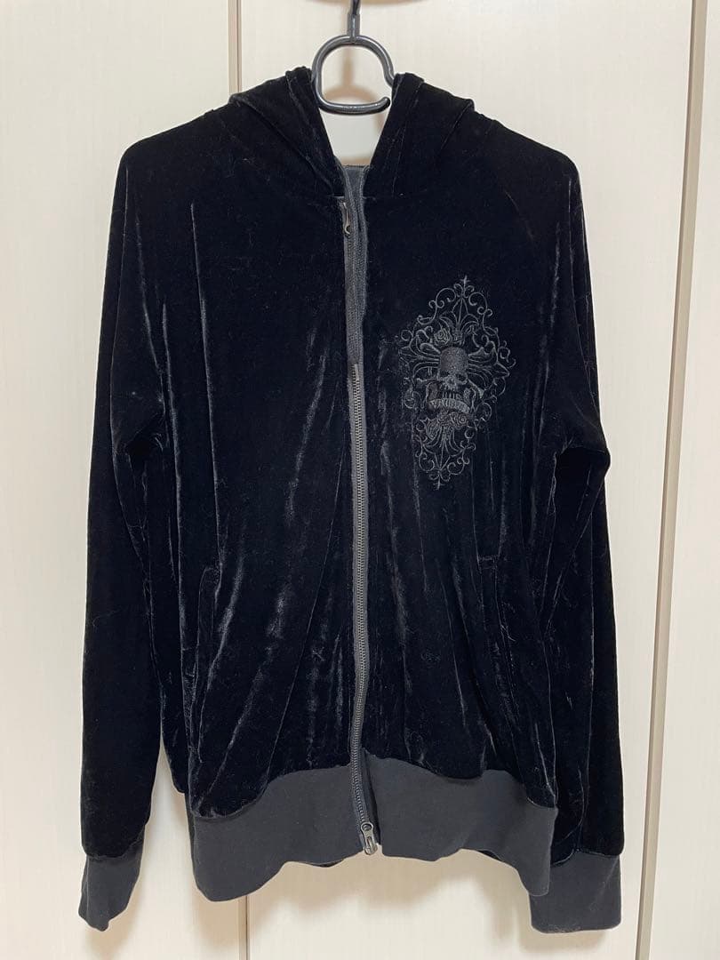 [美品]HYDEパーカースカルデザイン(M)