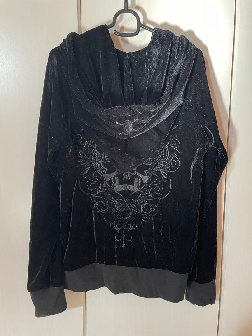 [美品]HYDEパーカースカルデザイン(M)