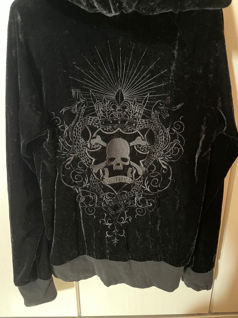 [美品]HYDEパーカースカルデザイン(M)