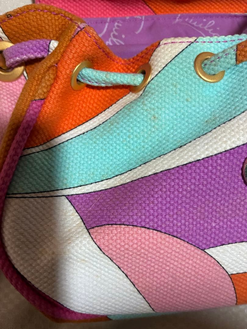 【エミリオプッチ】パリジェンヌ風ショルダーバッグ♪Emilio Pucci