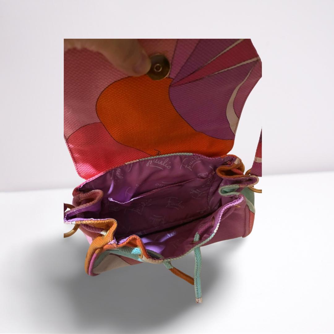 【エミリオプッチ】パリジェンヌ風ショルダーバッグ♪Emilio Pucci