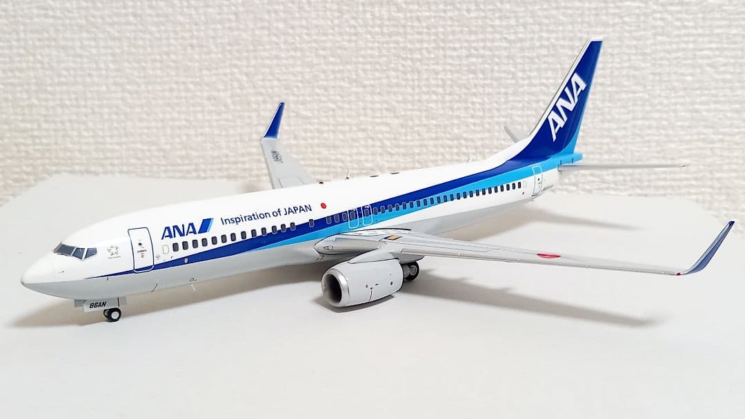 JCwings 1/200 ANA B737-800 JA86AN 完成品
