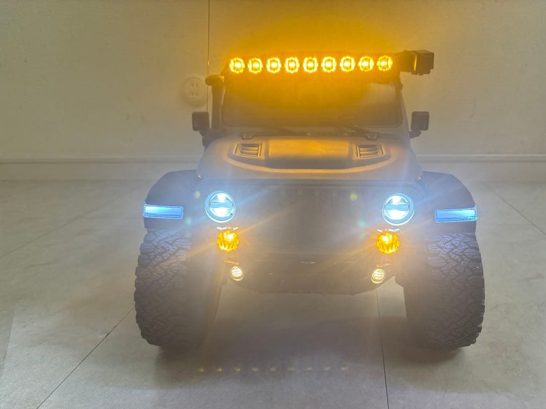 Rlaarlo 1/7 ジープ Jeepブラシレス JK07Pro クローラー