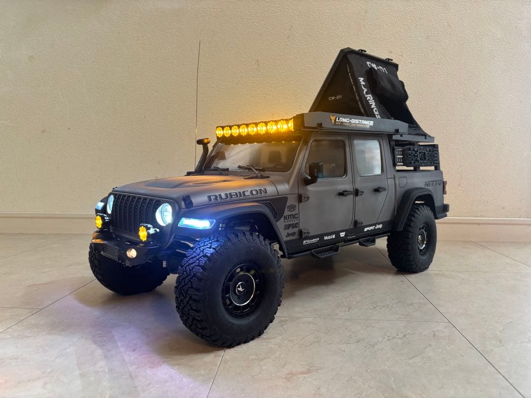 Rlaarlo 1/7 ジープ Jeepブラシレス JK07Pro クローラー