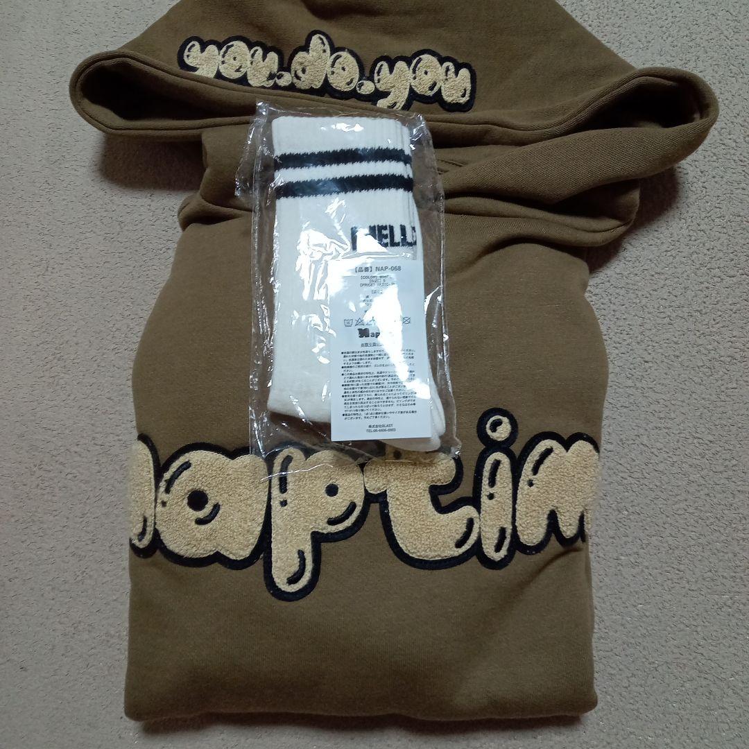 ナップタイム　naptime. Nissy 西島隆弘　パーカー　カーキ