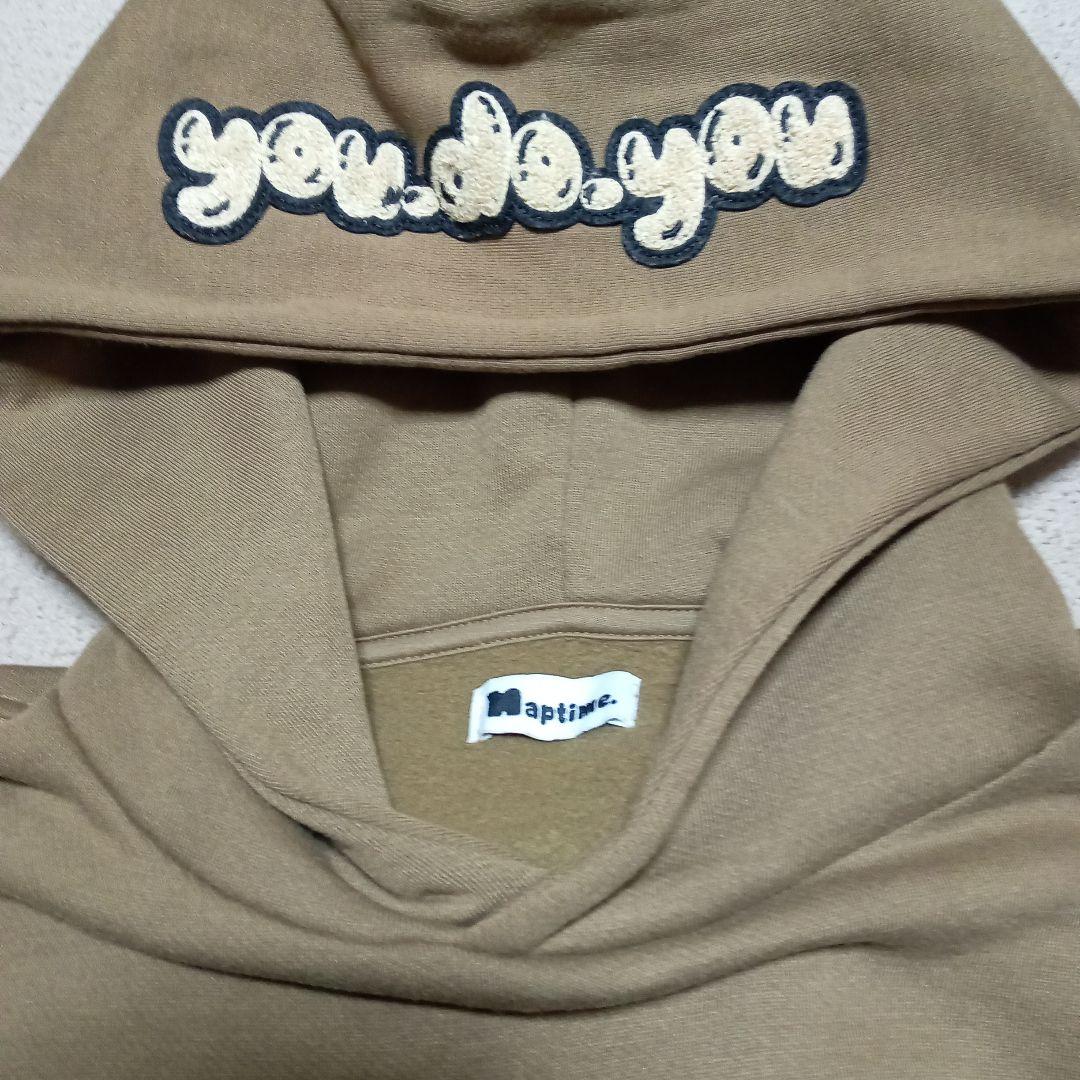 ナップタイム　naptime. Nissy 西島隆弘　パーカー　カーキ