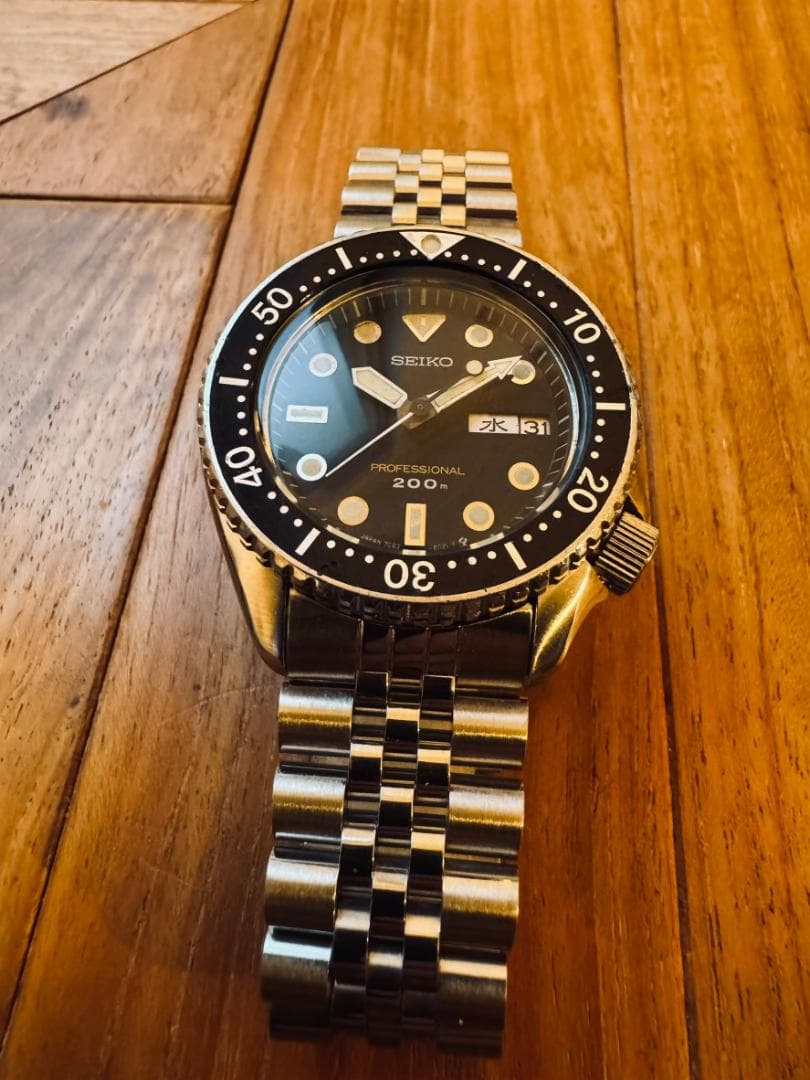 SEIKO 7C43-6010 セイコーダイバー レトロ ジュビリーブレス