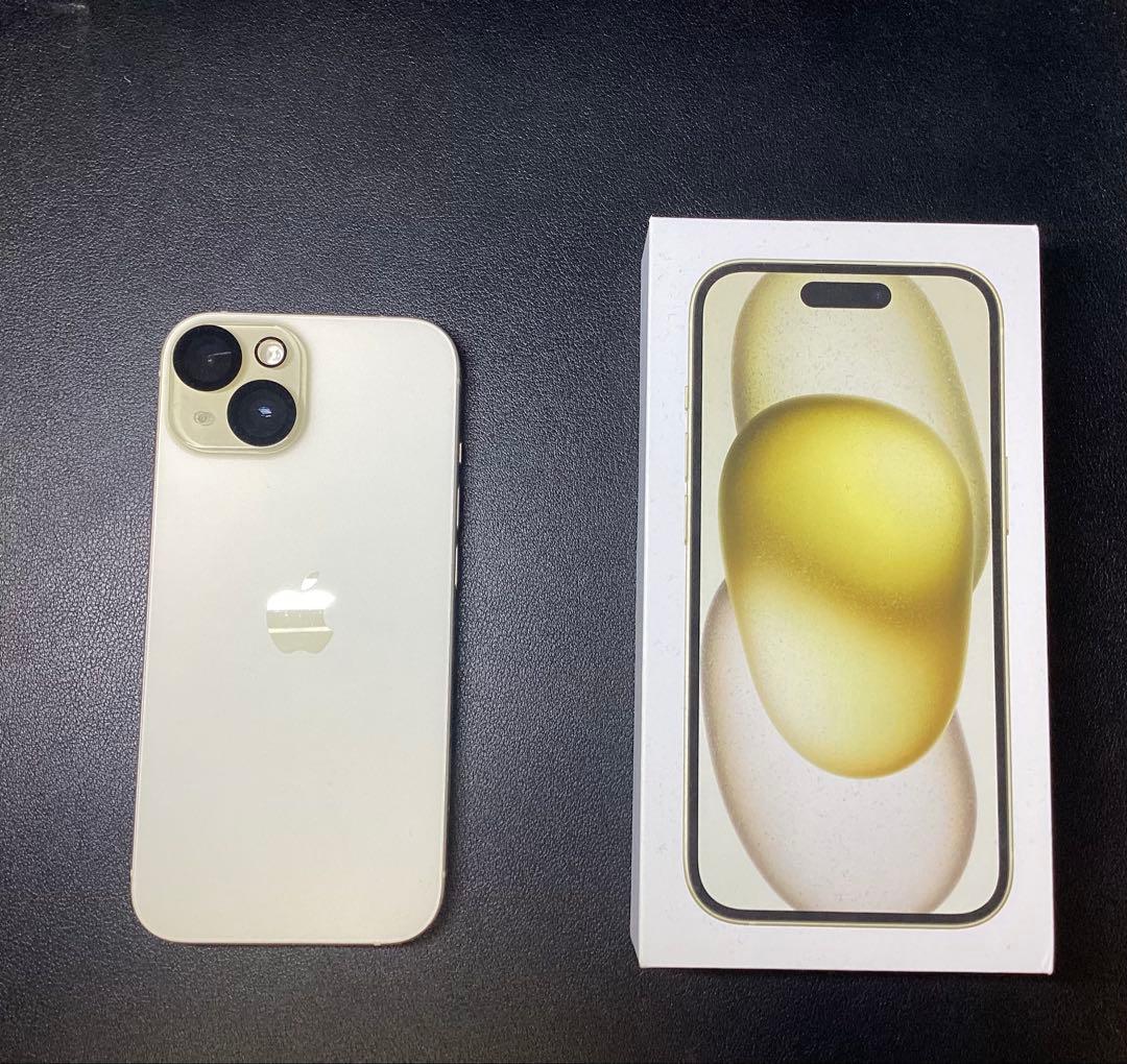 Apple iPhone 15 256gb イエロー　ジャンク品