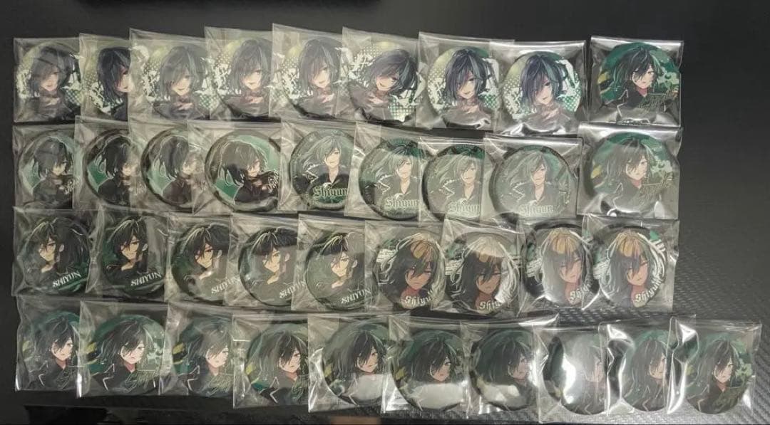 騎士A しゆん 缶バッジ 44個セット