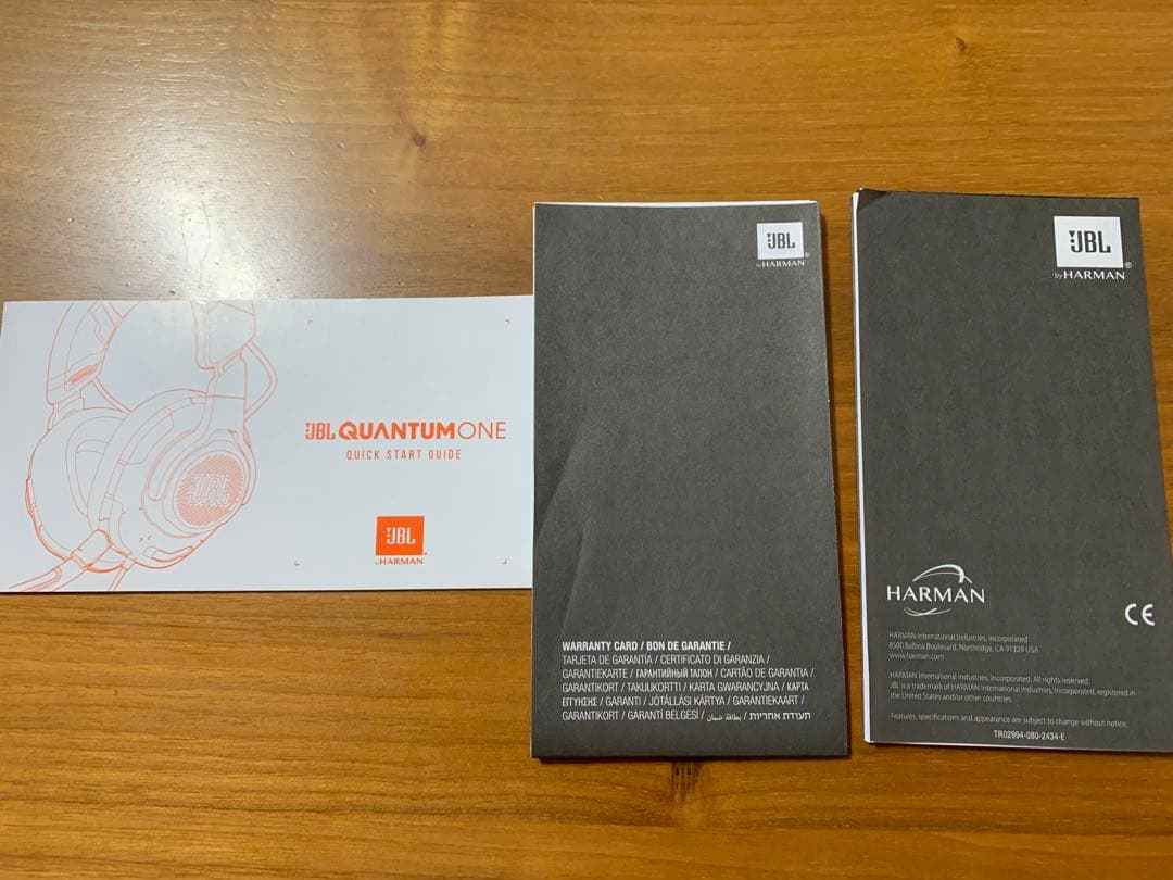 【美品】JBL QUANTUM ONE ゲーミングヘッドセット