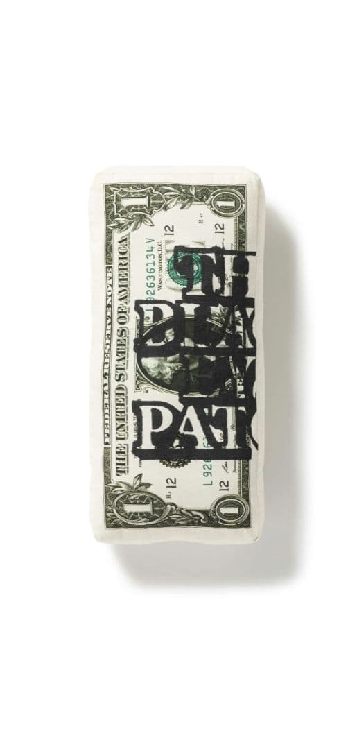 black eye patch ドル　$　クッション