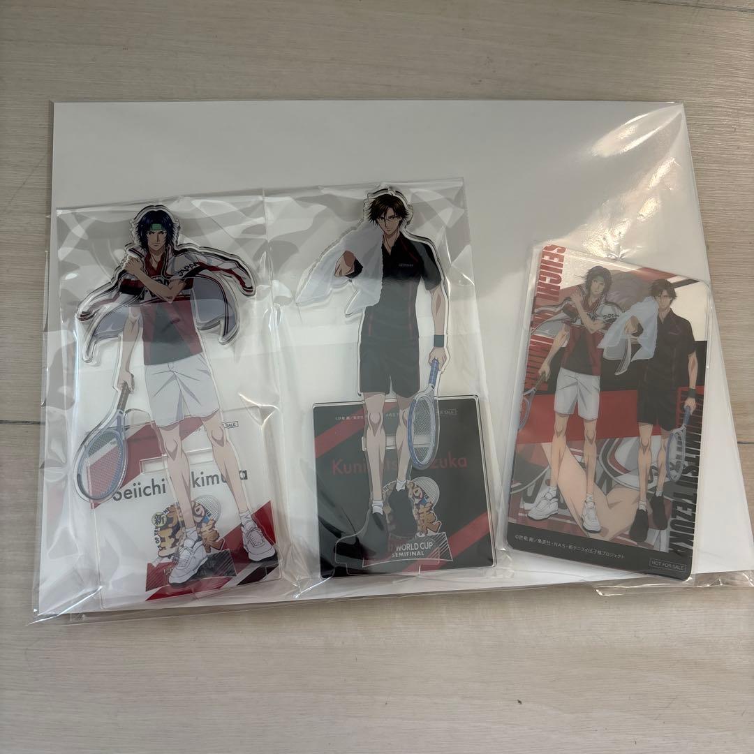 新テニスの王子様 幸村精市 手塚国光 A-on STORE アクリルスタンド