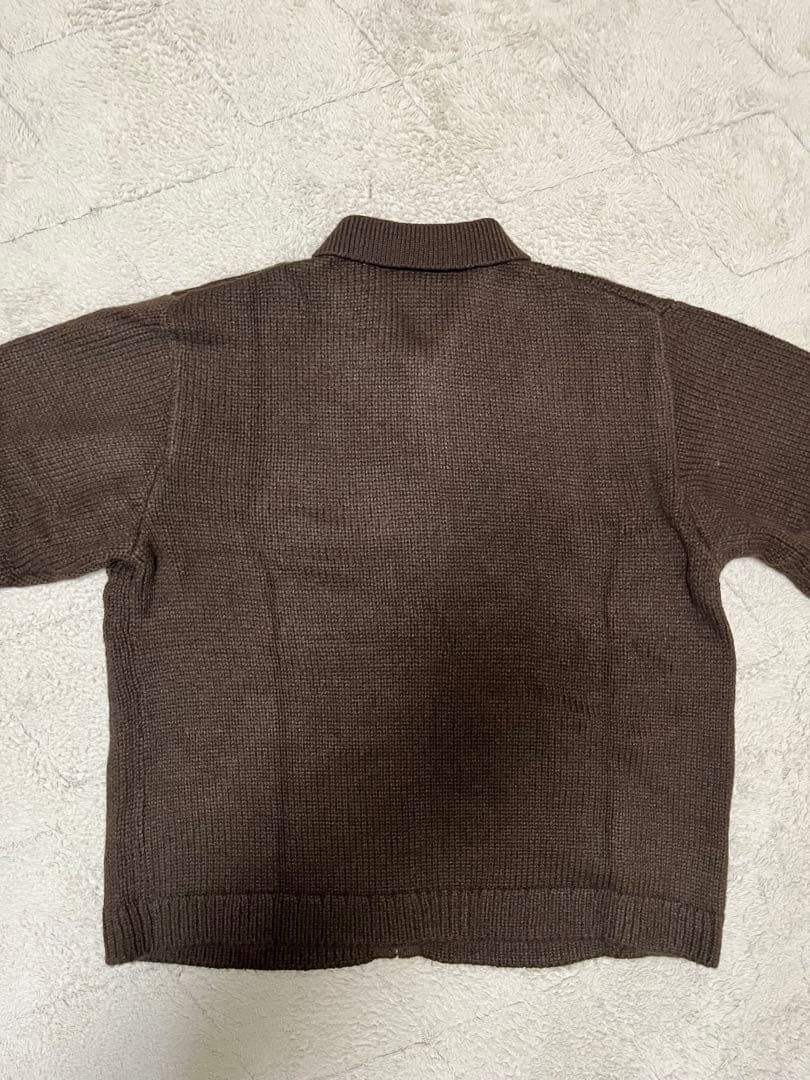 Carhartt ブラウン デトロイトニットジャケット