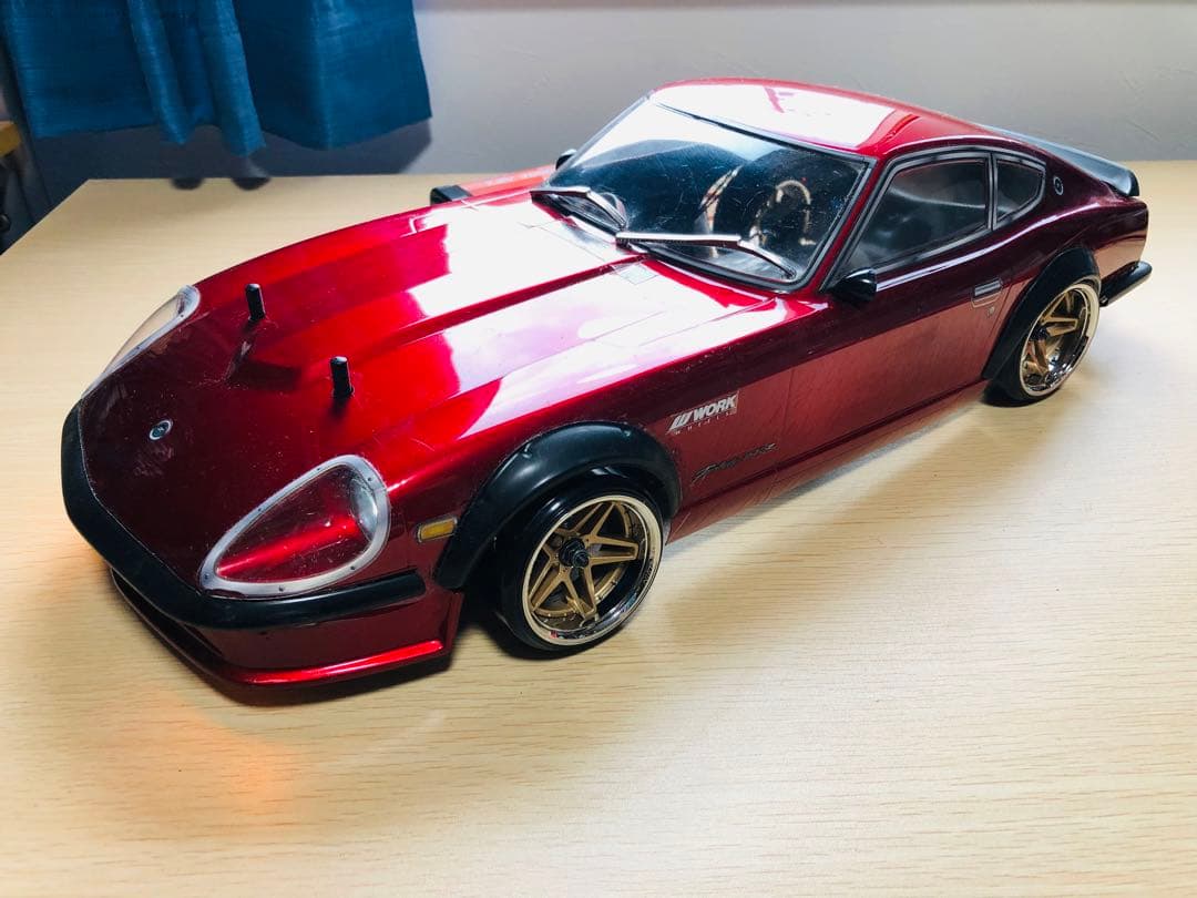 ラジコンボディ 日産フェアレディZ S30 レッド系