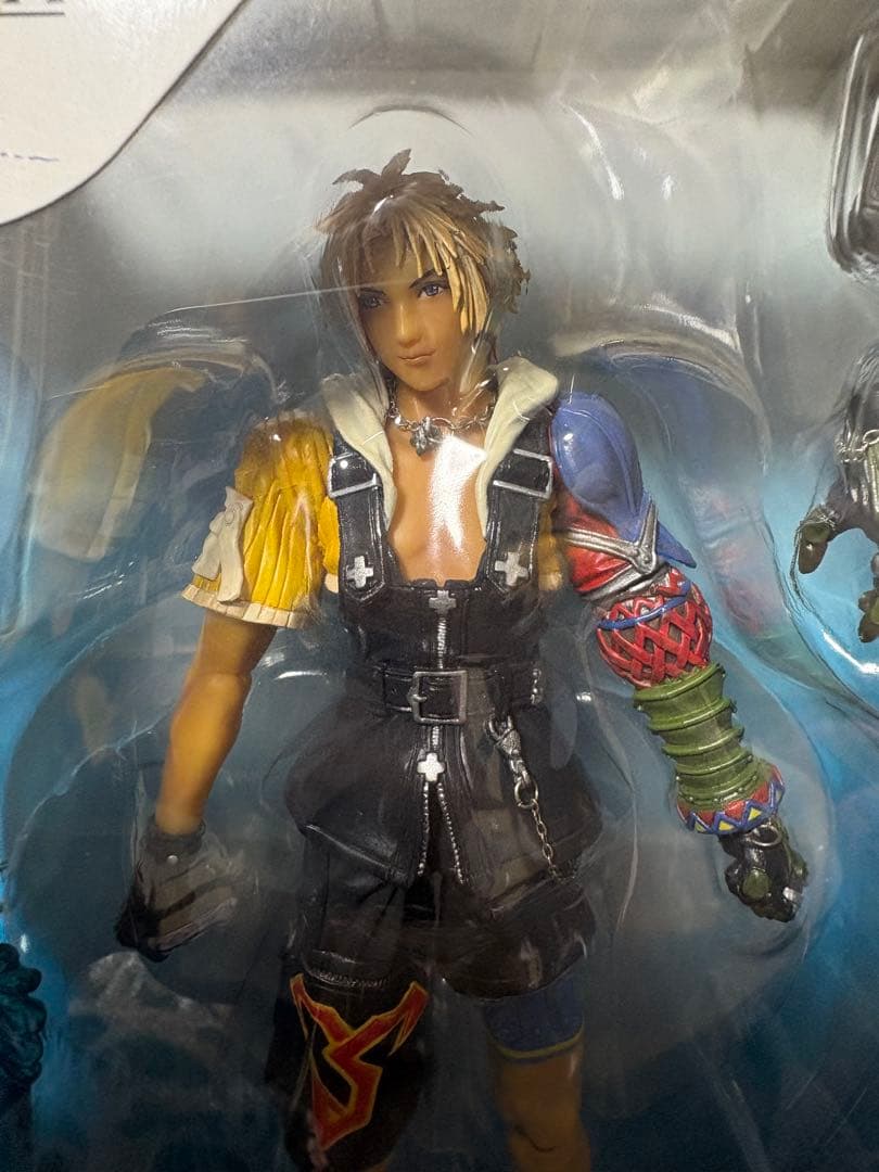 ファイナルファンタジー10 プレイアーツ ユウナ ティーダ フィギュア未開封品