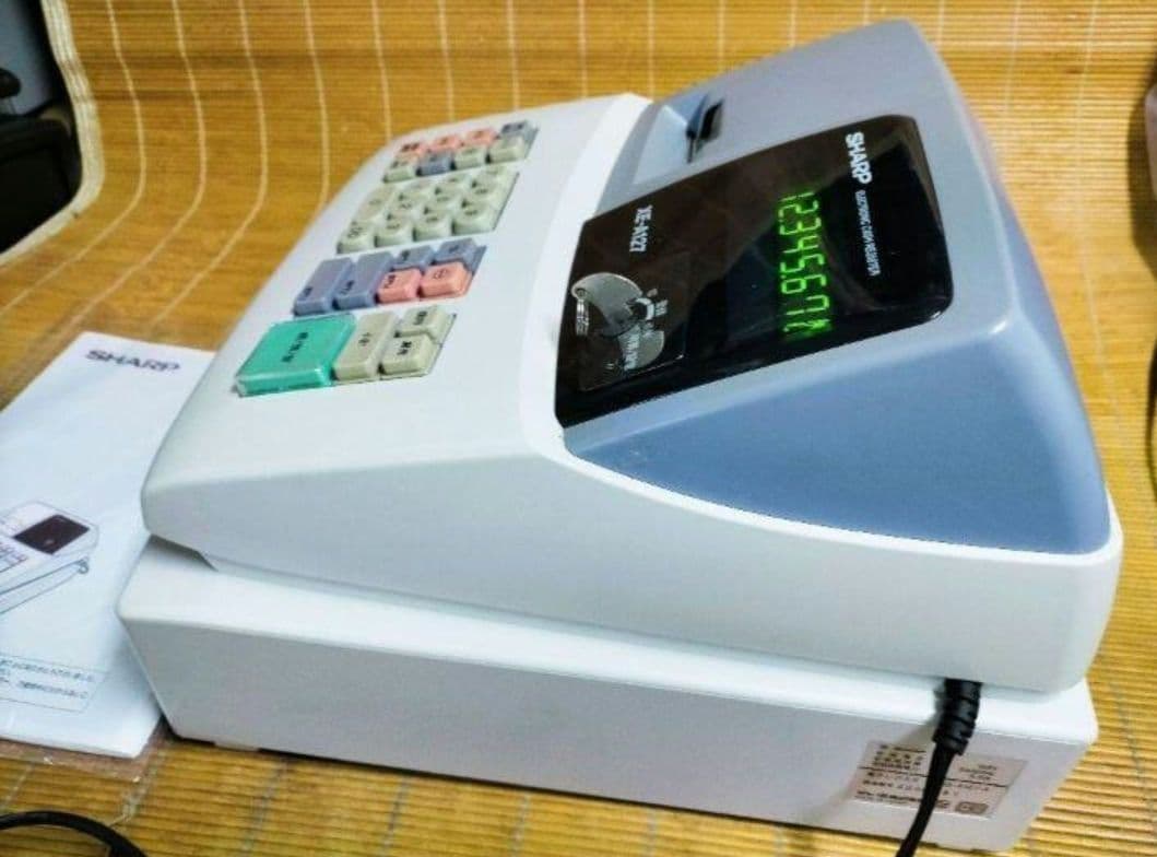 シャープレジスター　XE-A127　簡単便利特殊　送料込　7210531