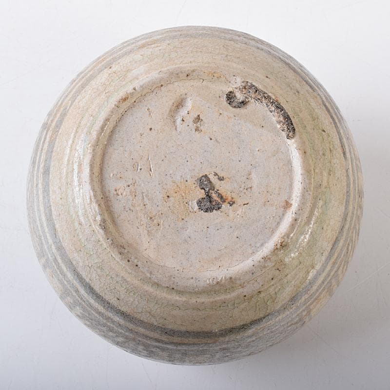 タイ古陶磁　スンコロク　宋胡録　合子　蓋物　時代箱付　V　R8164