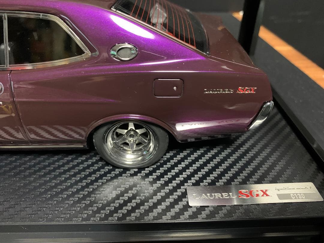 最終価格！1/18 イグニッションモデル　日産　ローレルSGX \"ガメラ顔\"