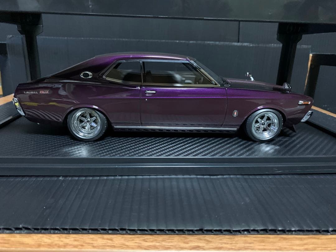 最終価格！1/18 イグニッションモデル　日産　ローレルSGX \"ガメラ顔\"