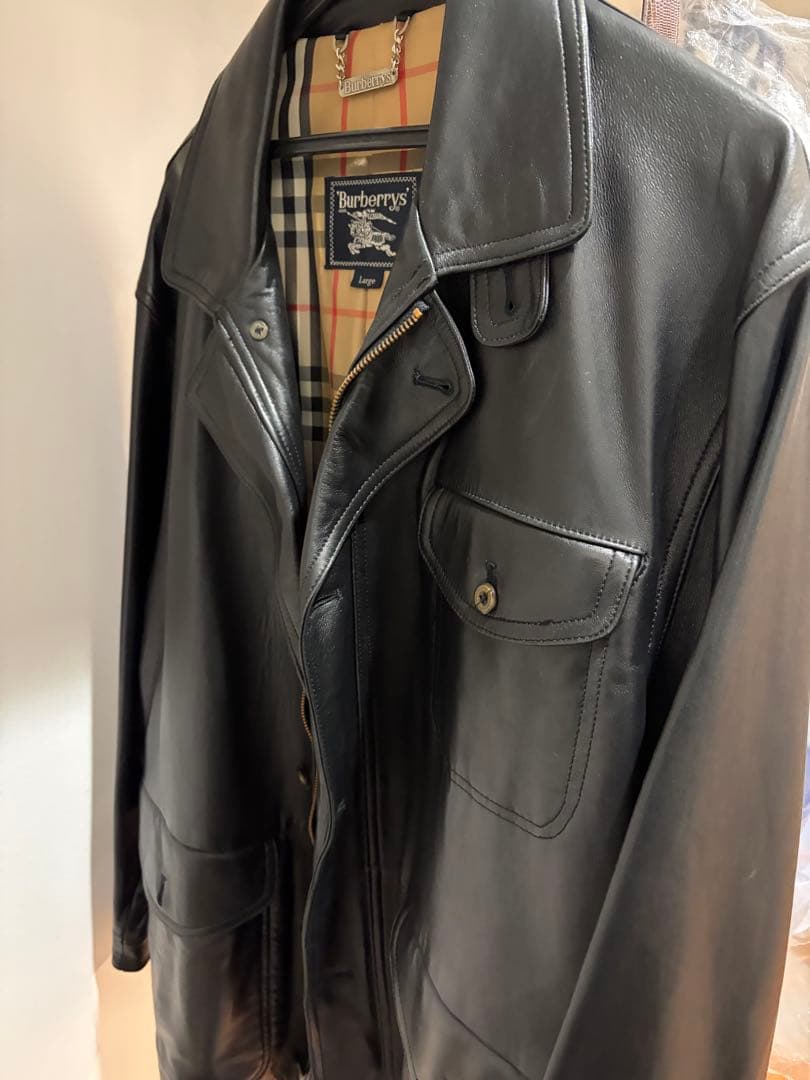 Burberry レザージャケット