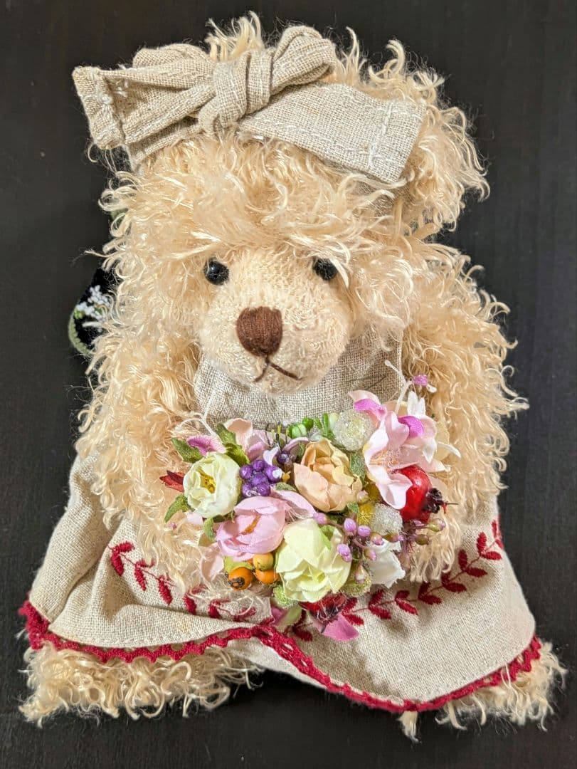 プリマベラ芦屋 花束サシュ付 Settler Bears社製 ぬいぐるみ 6体