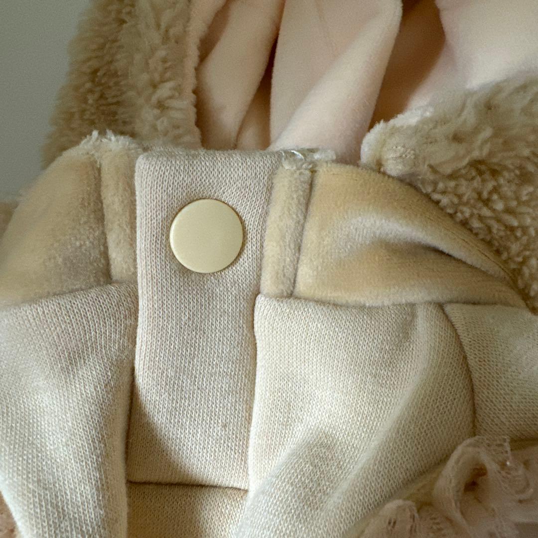 LOVE BEAR ウサギ耳付き犬服