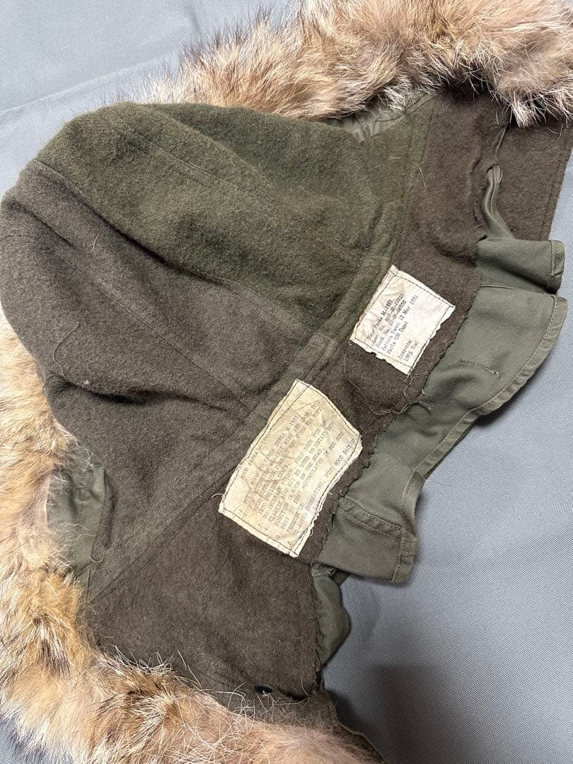 M-51 モッズコート用フード　ラベル