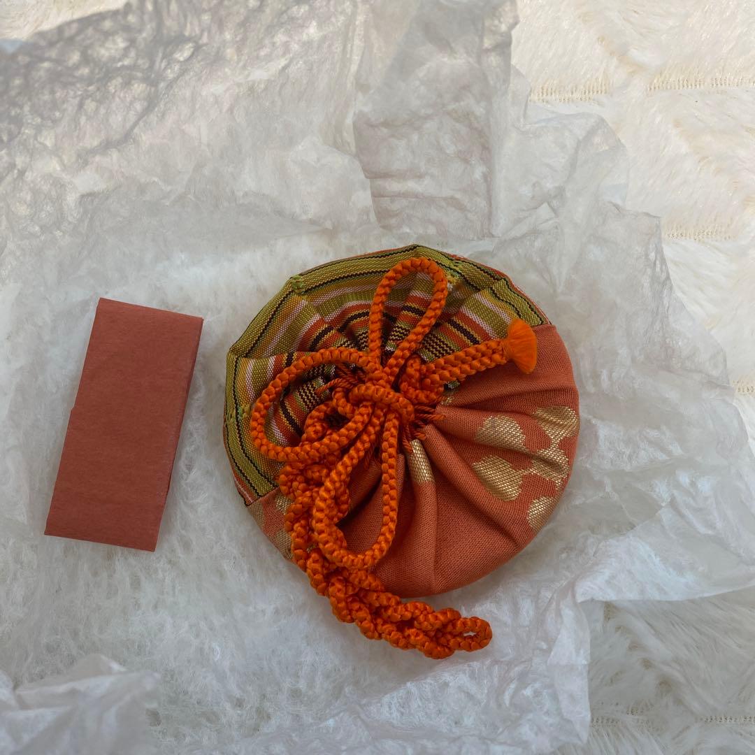 志野袋　松榮堂謹製　香道具