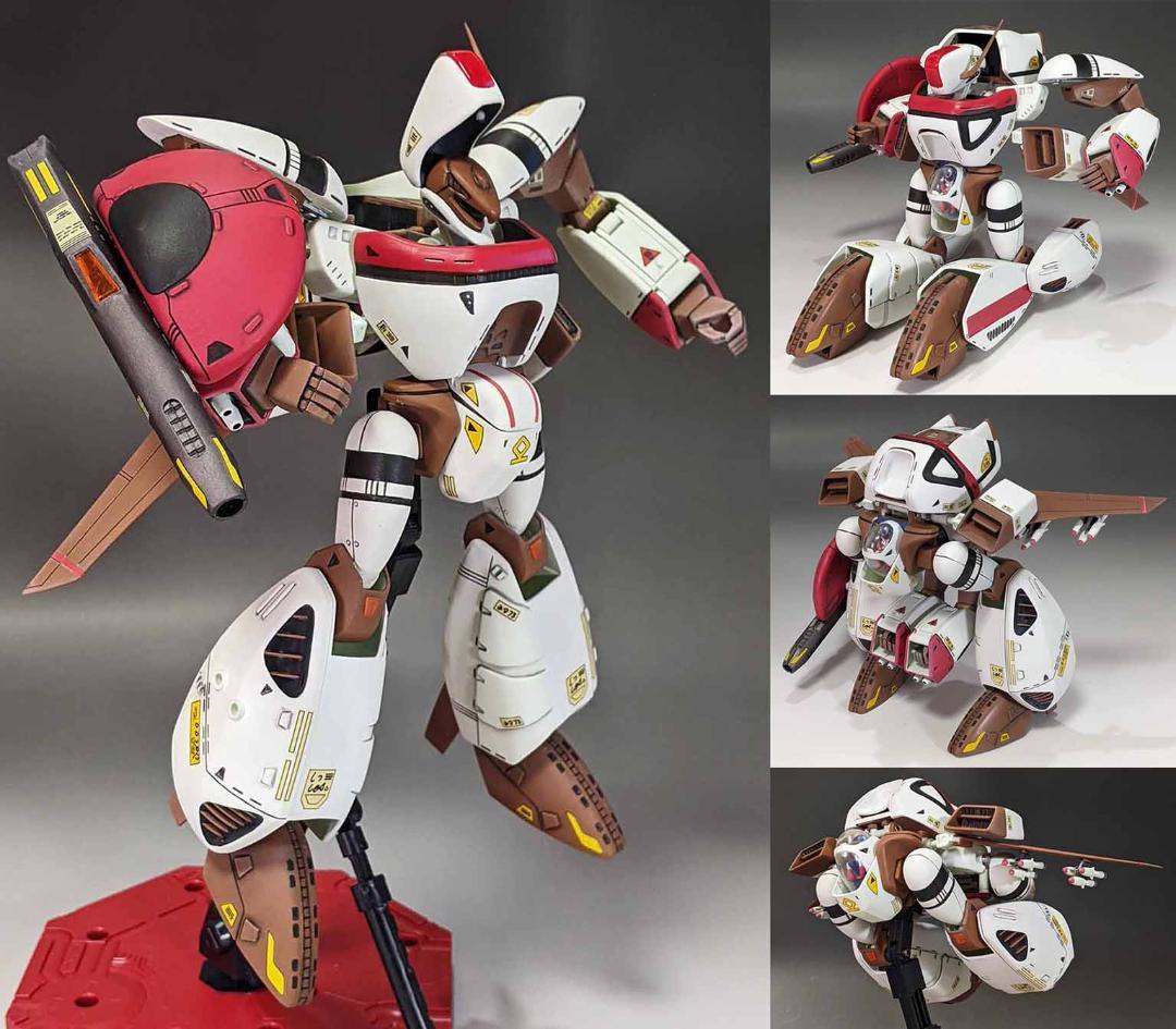 まこまこ　可変オーガス、ムゲンキャリバーセット組立塗装済