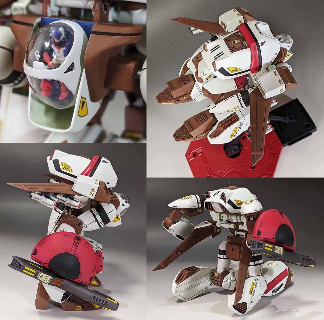 まこまこ　可変オーガス、ムゲンキャリバーセット組立塗装済