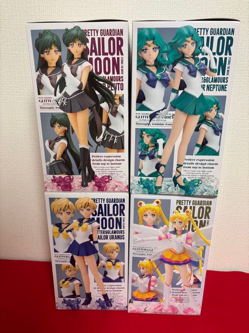 GLITTER&GLAMOURS セーラームーン フィギュア 4体セット