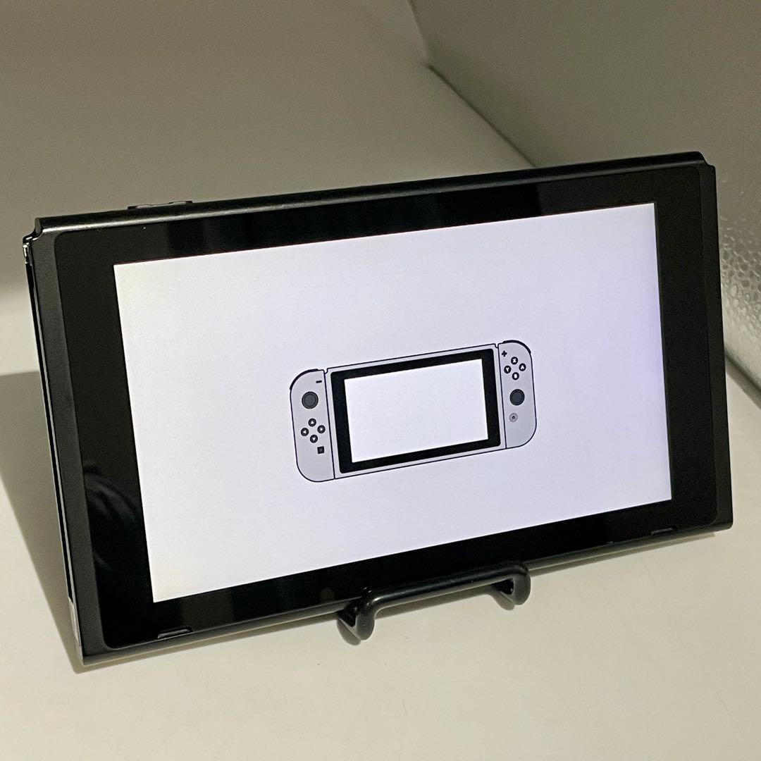 【液晶美品】Nintendo Switch 本体 新型拡張バッテリー スマブラ