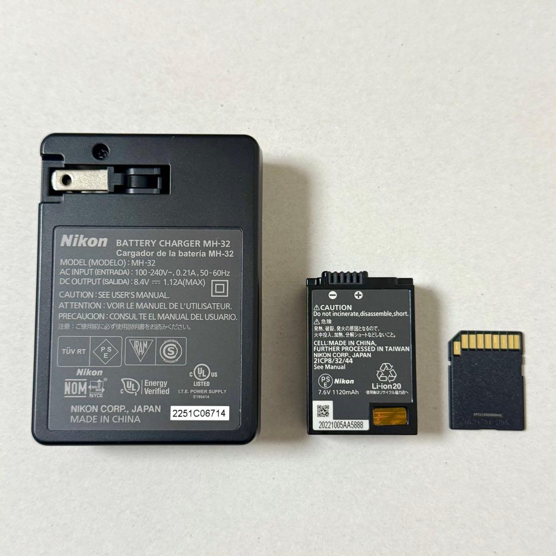 【美品】Nikon Zfc 16-50 VR レンズキット ブラック　備品付き⭐︎