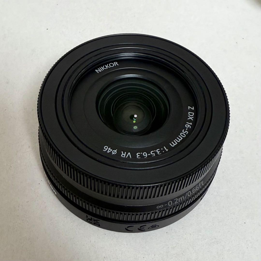 【美品】Nikon Zfc 16-50 VR レンズキット ブラック　備品付き⭐︎