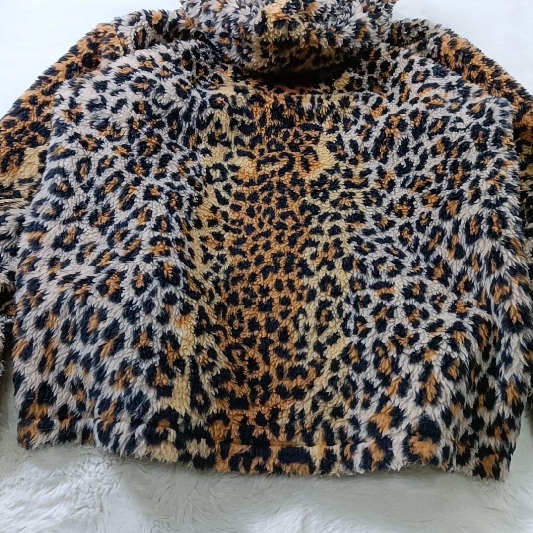 希少✨スタイルアイズ レオパード ファー ジップパーカー 東洋エンタープライズМ