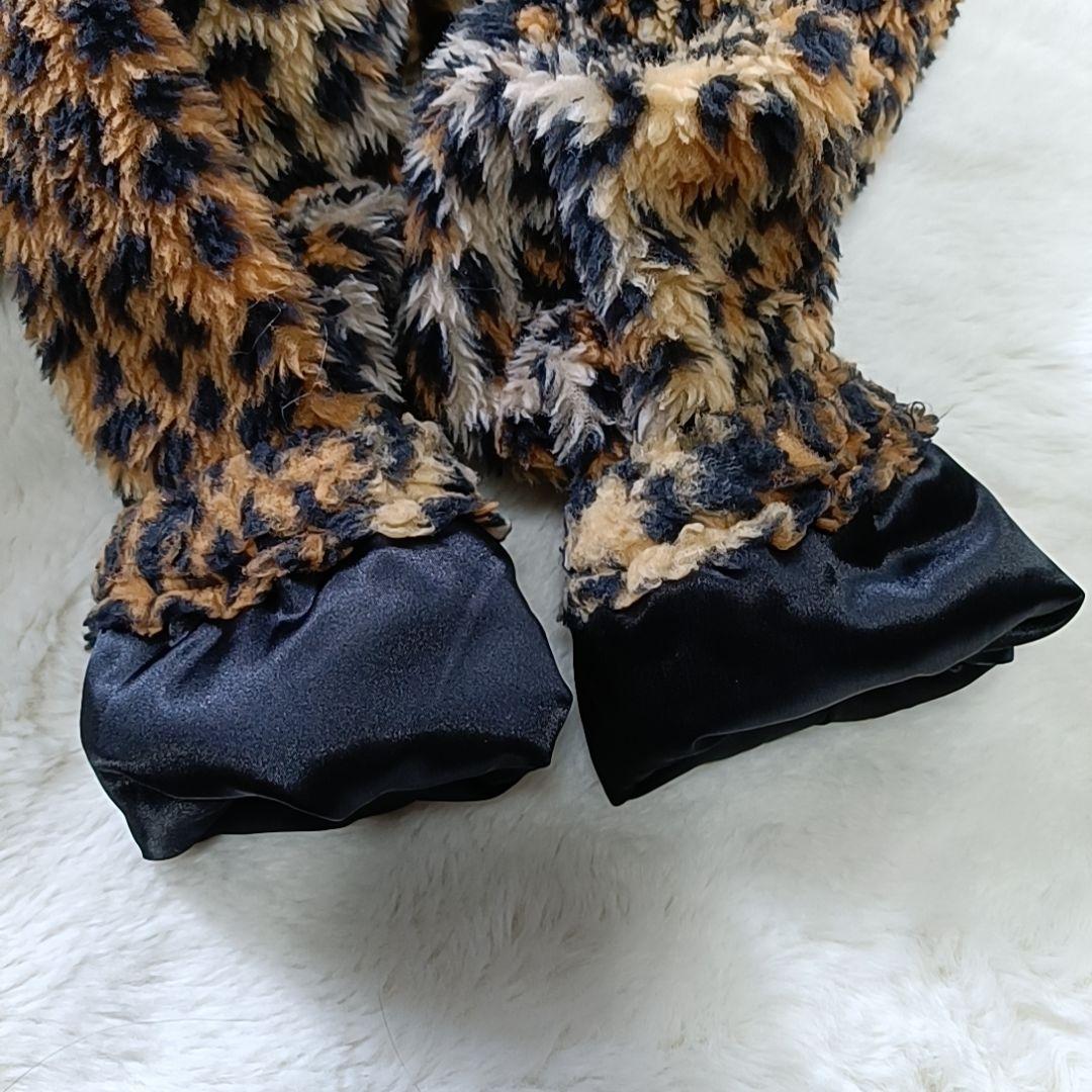 希少✨スタイルアイズ レオパード ファー ジップパーカー 東洋エンタープライズМ