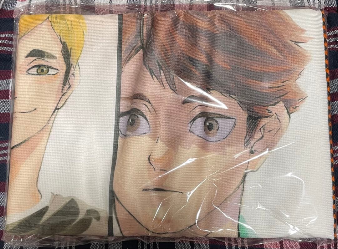 【週末限定価格】ハイキュー ハイキュー展 セッター ビッグタオル 描き下ろし