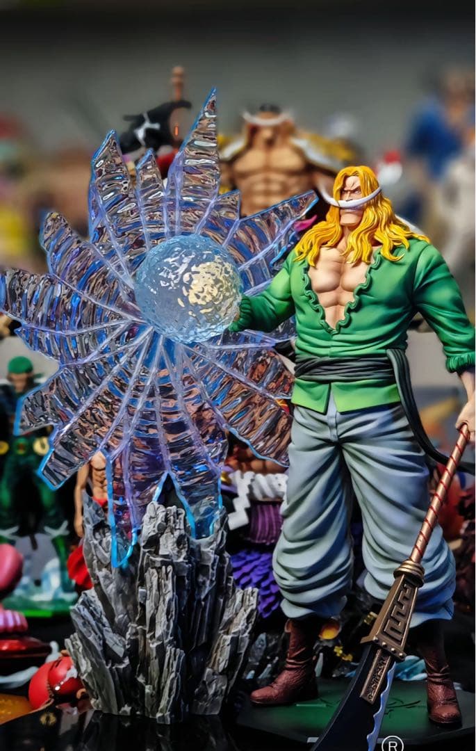 ワンピース 白ひげ 【若い頃】 ガレージキット フィギュア POP 1/8サイズ