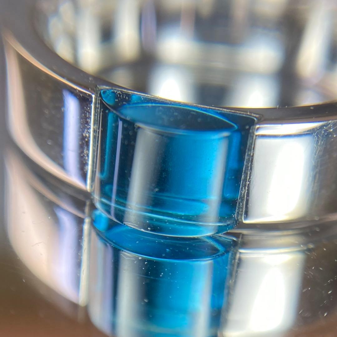 グッチ GUCCI ブルートパーズ リング K18WG 約8.0g