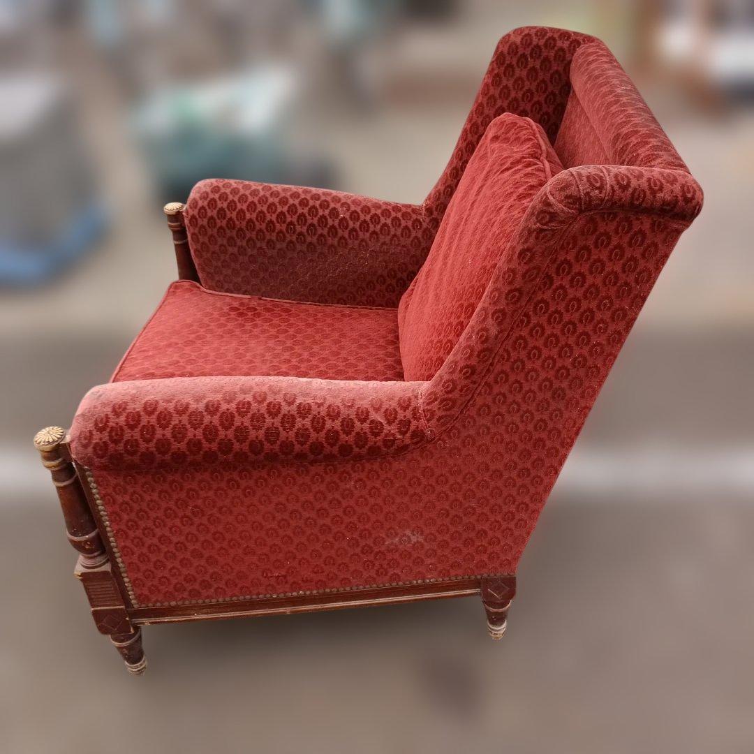 4700） ジャン・ロシェ　1人掛け　１Pソファー　フランスヴィンテージ