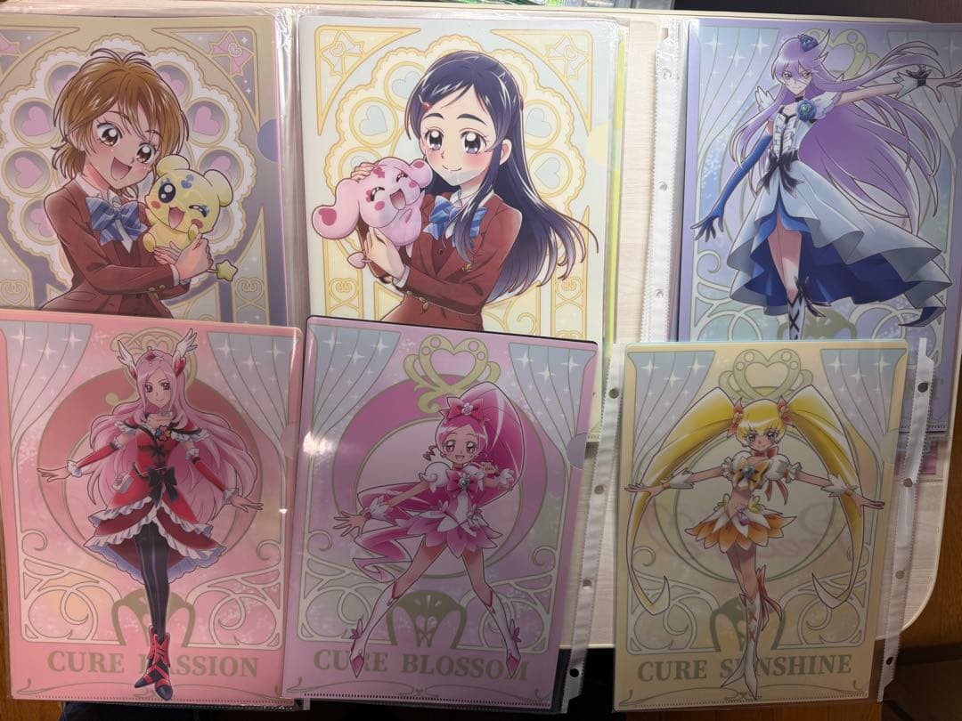 プリキュアオールスターズ クリアファイルコレクションvol.1~4 コンプリート