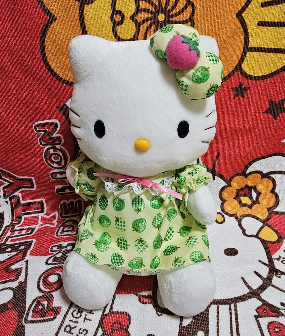 ハローキティ 苺 イチゴ ぬいぐるみ 3点 eikoh