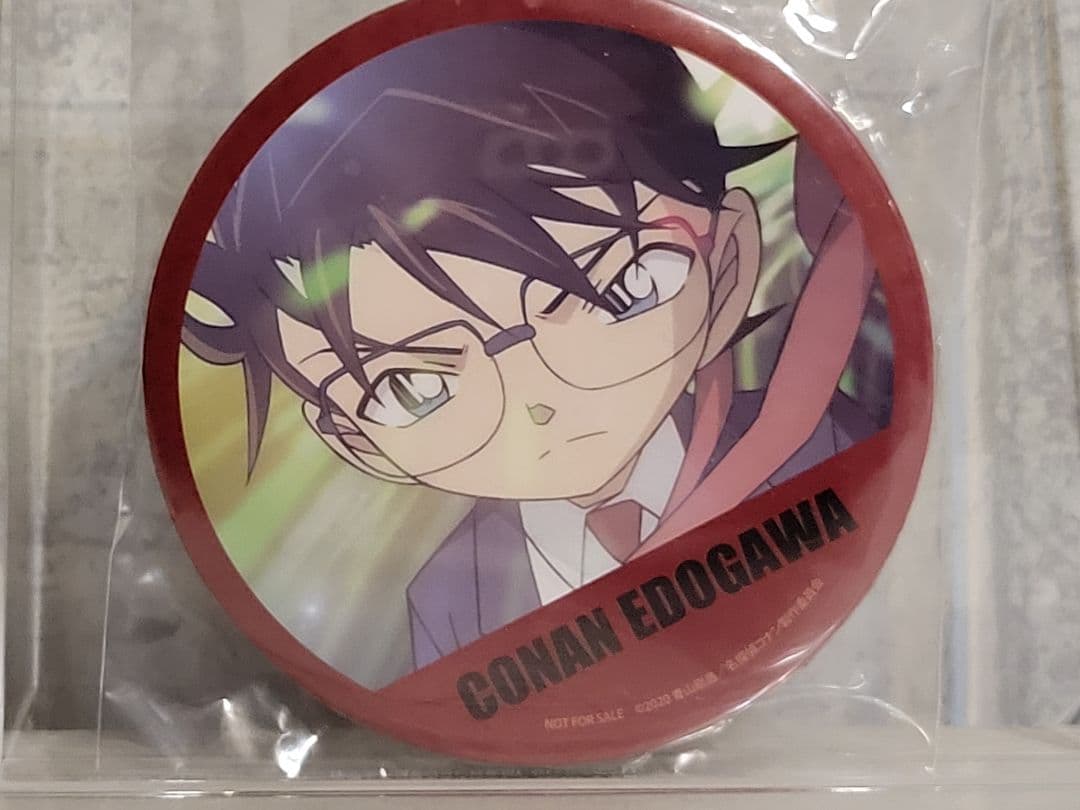名探偵コナン 緋色の弾丸 アニメイト購入特典江戸川コナン&赤井秀一 缶バッジ