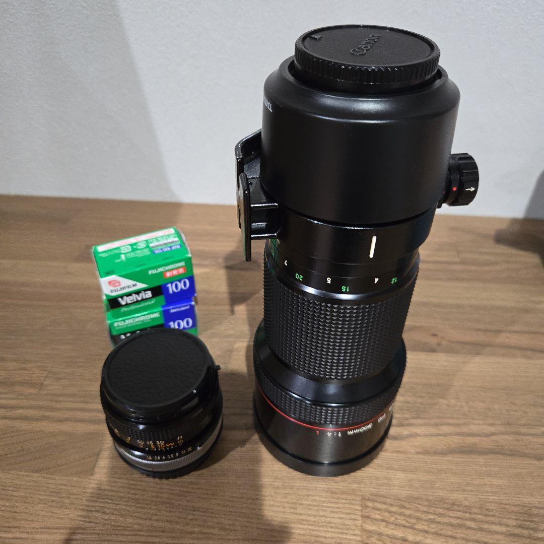 マーニ☆Canon フィルム一眼レフカメラ レンズ