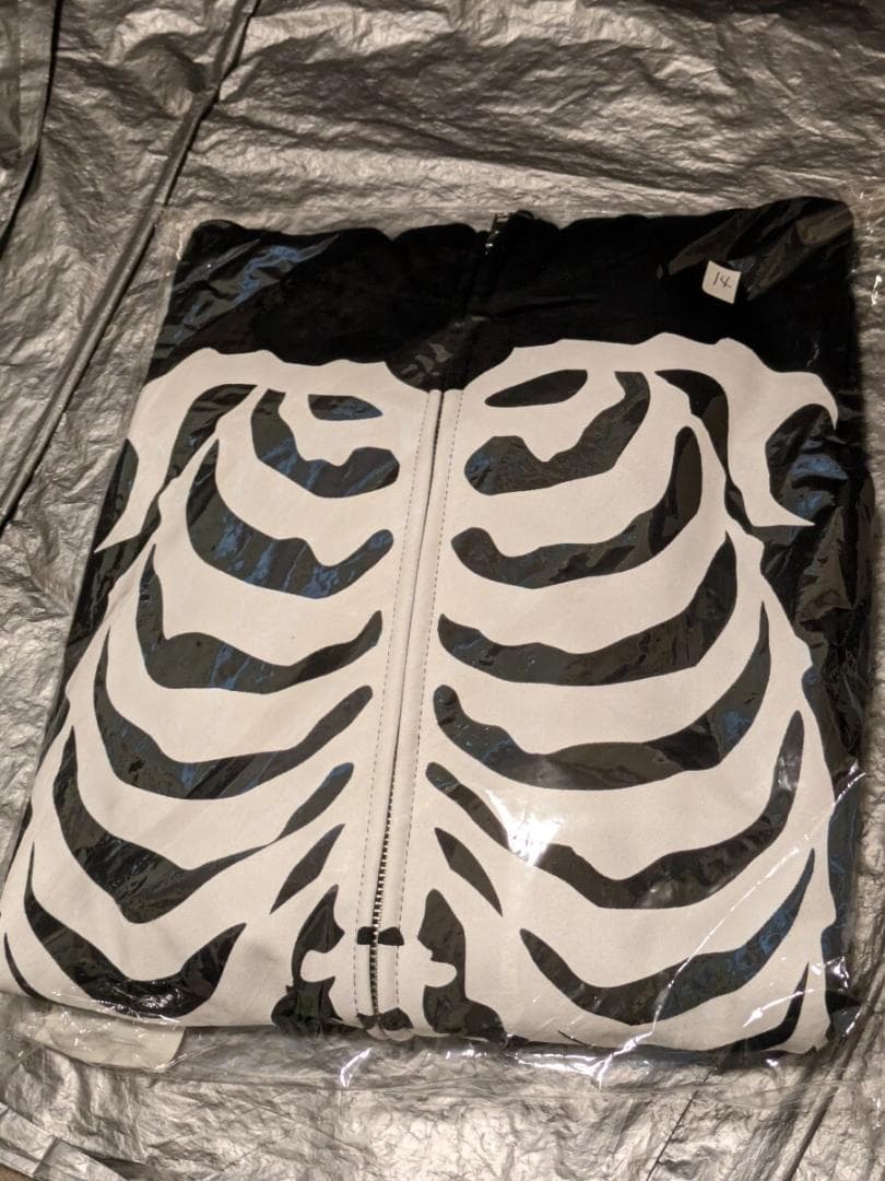 BABYL ベビーメタル 骨パーカー 　ジップパーカー 限定グッズ M