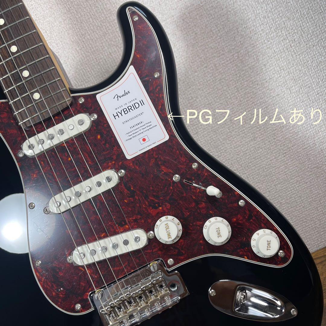 A831⭐︎メンテ済 Fender HYBRID Ⅱ STRAT RW BLK