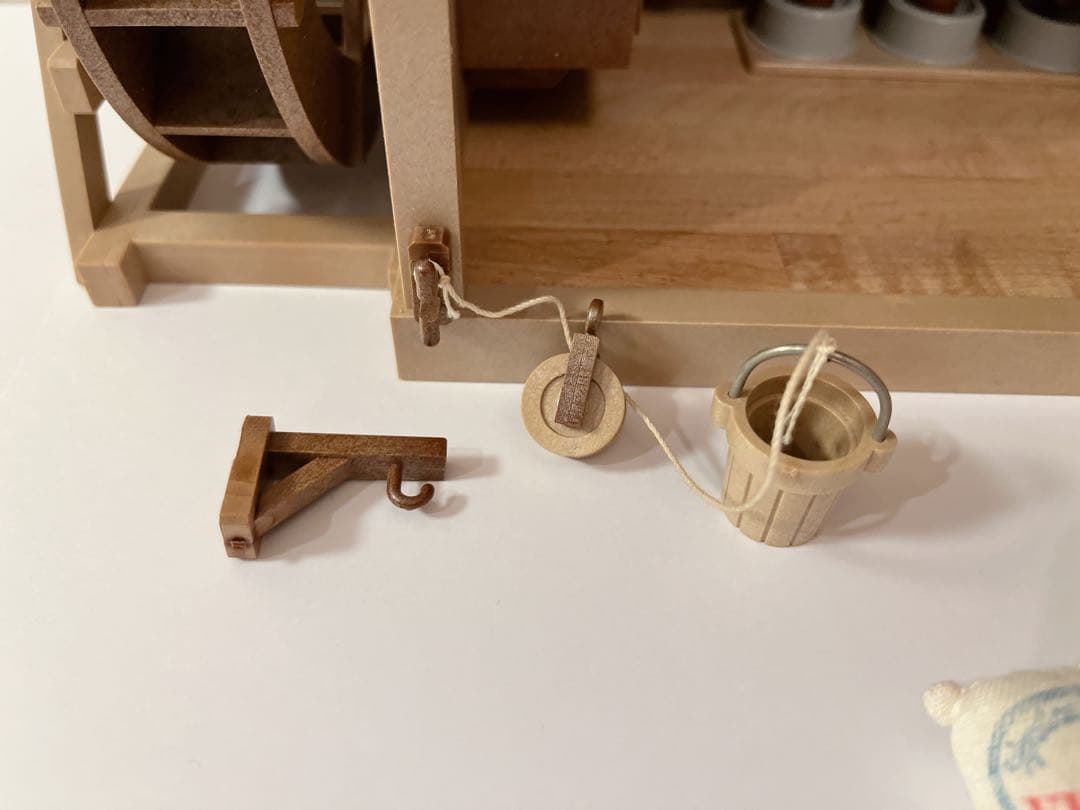 シルバニアファミリー　村の水車小屋　箱付き　初期