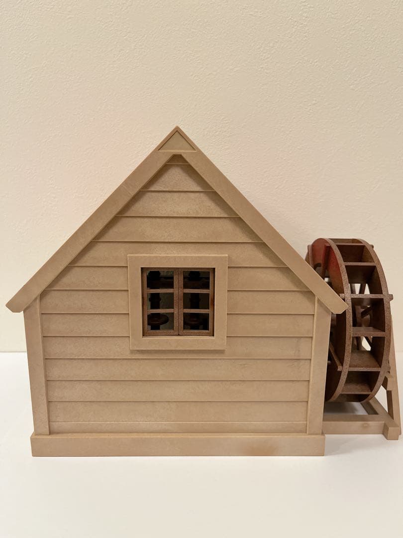 シルバニアファミリー　村の水車小屋　箱付き　初期